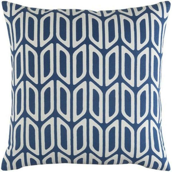 Artistic Weavers Trudy Nellie Throw Pillow Cover- Navy TRUD7132-1818